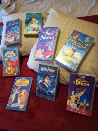 Películas VHS Disney (Español)