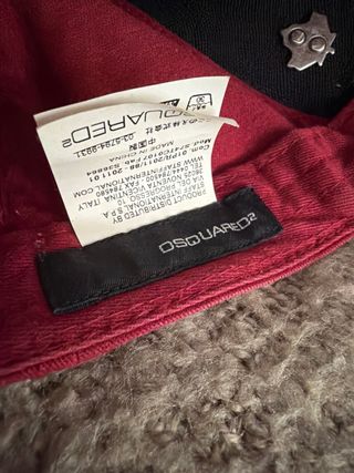 Gorra Dsquared2 Twinky Roja