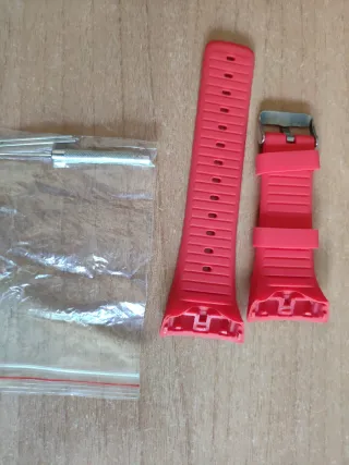 Correa Silicona Polar M400 Roja + Herramienta