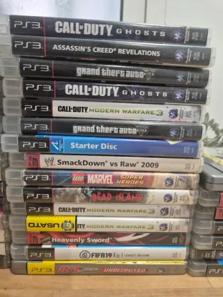 Pack 52 Juegos PS3