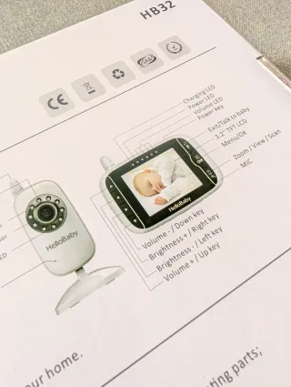 Cámara Bebé HelloBaby HB32