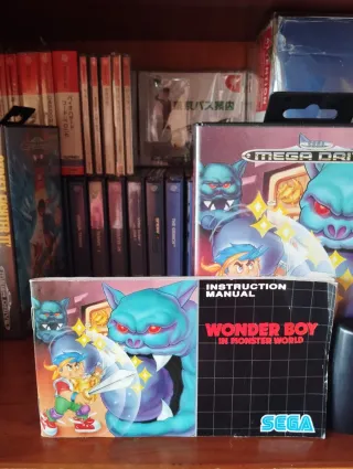 Wonder Boy in Monster land Mega Drive Sega