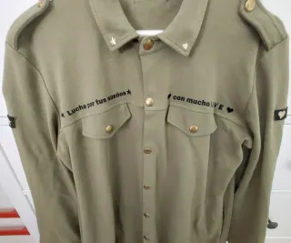 Vestido militar El sueño de Lola verde