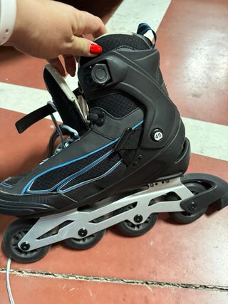 Patinetes Oxelo Negros y Azules talla 45