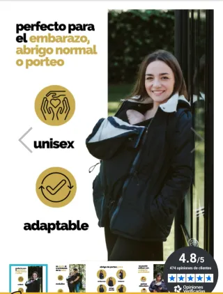 Abrigo porteo 5 en 1 Amarsupiel