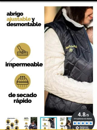 Abrigo porteo 5 en 1 Amarsupiel