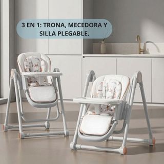 Trona Evolutiva 3 en 1 – Plegable Color Blanco