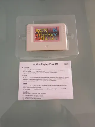 Action Replay Plus Sega Saturn 4M