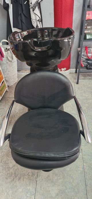 Lavacabezas Peluquería Negro Seminuevo