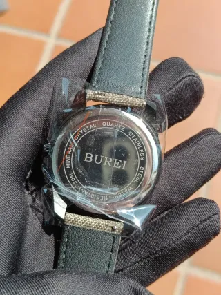 Orologio Burei Field Watch Quarzo WR30M militare