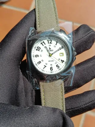 Orologio Burei Field Watch Quarzo WR30M militare