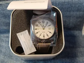 Orologio Burei Field Watch Quarzo WR30M militare