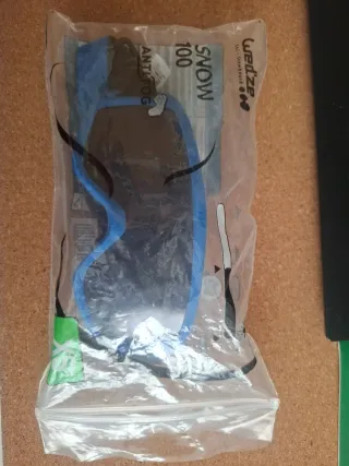 Gafas de ventisca infantiles azules