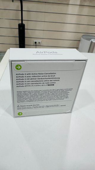 AirPods 4 Cancelación Activa Ruido Apple