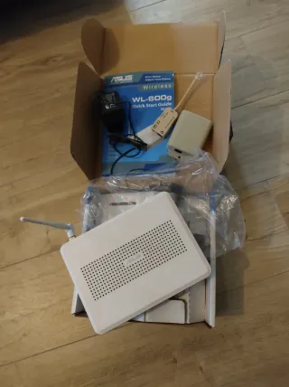 ASUS WL-600g Modem Router ADSL Wireless