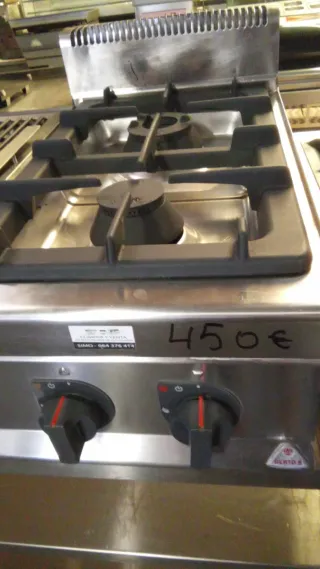 Cocina industrial 4 fuegos Bertos