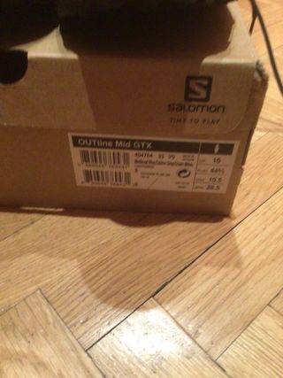 Botas Salomon Goretex GTX Azul