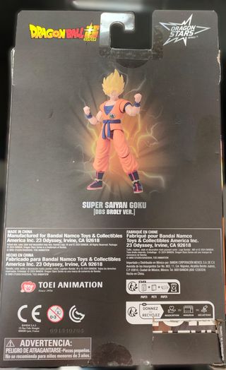 Figura Goku Super Saiyan Dragon Stars 17 cm