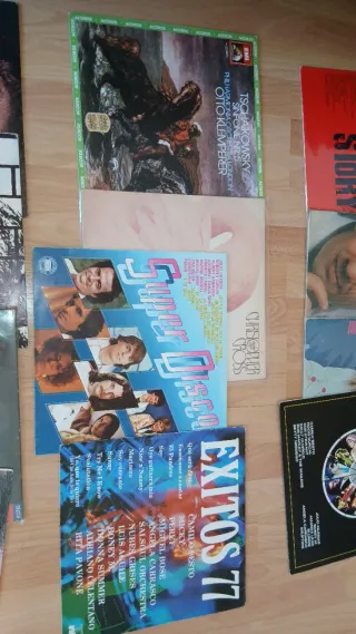 Lote Vinilos Varios: Clásica, Pop, Latino