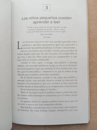Cómo enseñar a leer a su bebe. Glenn Doman.