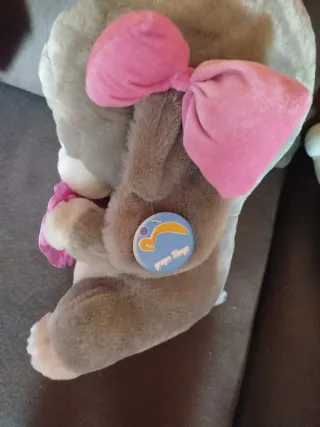 Peluche perro corazón Con amor
