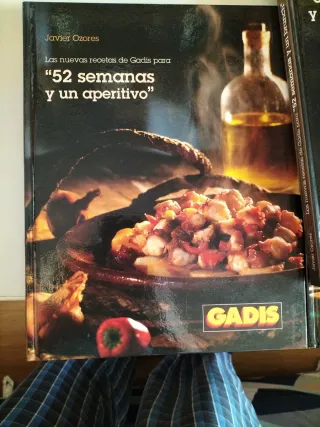 3 libros de cocina Gadis