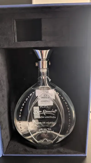 Botella Tequila Don Ramón Plata Swarovski