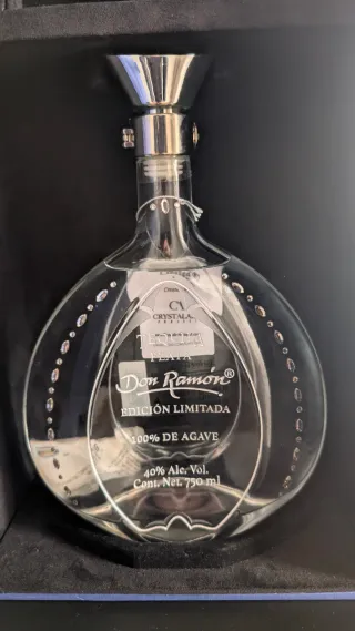 Botella Tequila Don Ramón Plata Swarovski