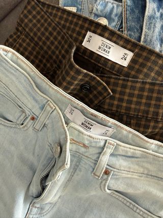 Lote de seis Pantalones Vaqueros