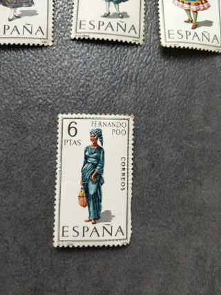 Sellos España Traje Regional