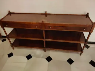 Mueble de entrada madera