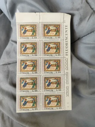 Francobolli Italia 200 Lire Alcide De Gasperi