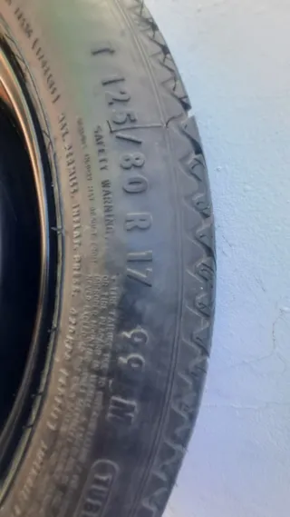 Rueda de recambio BMW