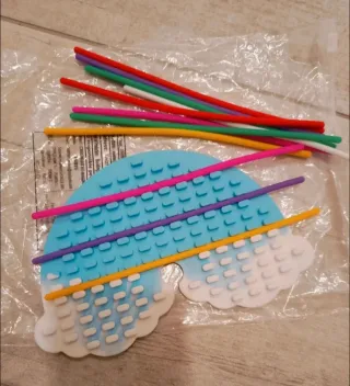 Tableta sensorial Montessori arcoíris