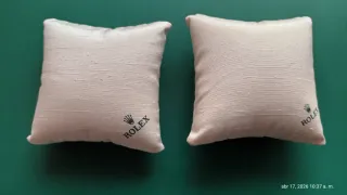 Almohadillas exposición ROLEX originales antiguas