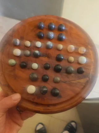 Cajita de madera artesanal con llave
