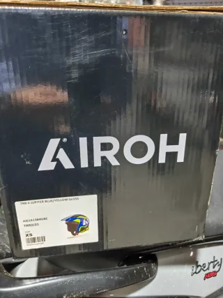 Casco Airoh TRR II Jupiter Gloss Azul talla XS