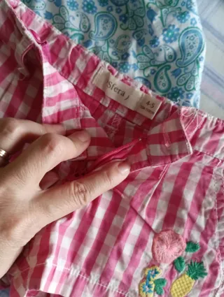 Shorts Sfera bordados 4-5 años