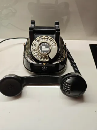 Teléfono Vintage Baquelita Negro