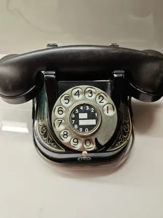 Teléfono Vintage Baquelita Negro