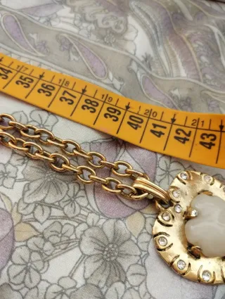 Collana vintage Jackie de G cuore