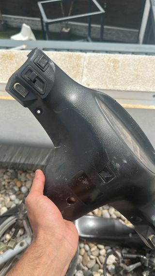 Bomba de freno y botones moto