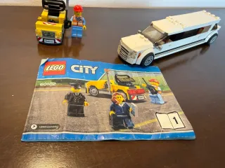 Lego City 60102 Limusina y Grúa