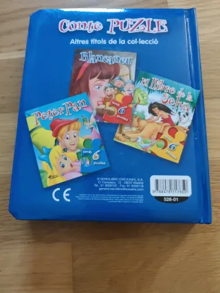 Libro de Bambi con puzzle