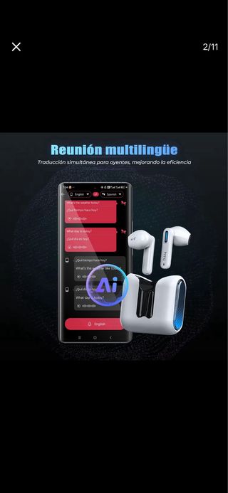Auriculares HTC NE49 AI Traducción Bluetooth