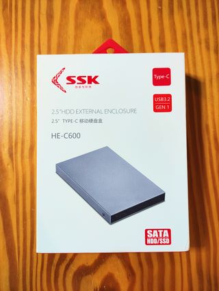 Carcasa para SSD SATA
