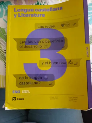 Lengua castellana y Literatura 3 ESO LOMLOE