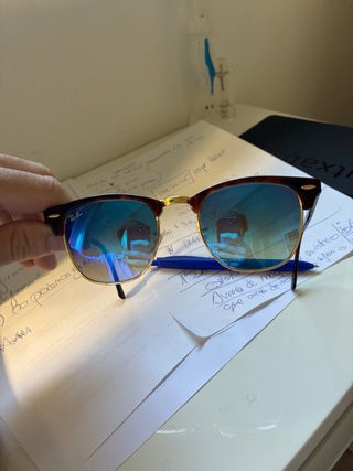 Gafas de sol Ray-Ban Clubmaster.