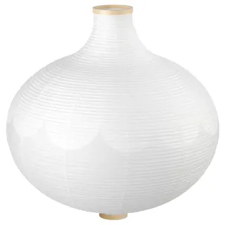 Lámpara de papel Ikea blanca