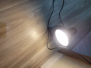 Flexo pequeño ajustable negro
